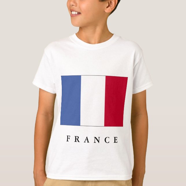 Flag of France Kid's Shirt (Front)