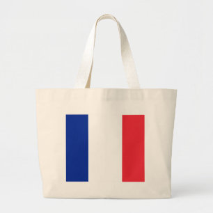 Flag of France Large Tote Bag