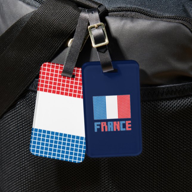 Flag of France Luggage Tag (Creator Uploaded)