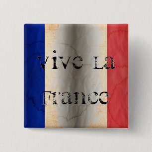 Flag of France Pinback Button