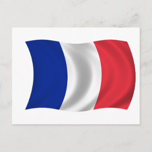 Flag of France Postcard