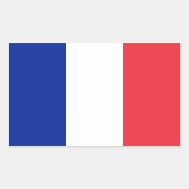 Flag of France Sticker (Front)