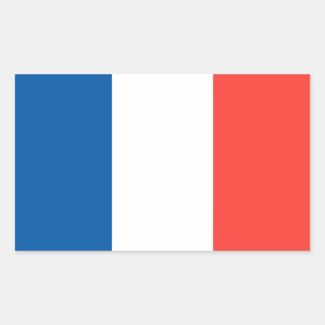 Flag of France Sticker (Front)