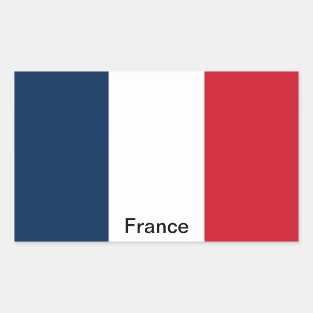 Flag of France Sticker (Front)