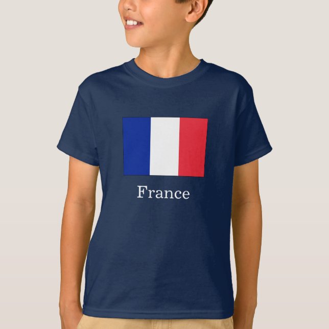 Flag of France T-Shirt (Front)