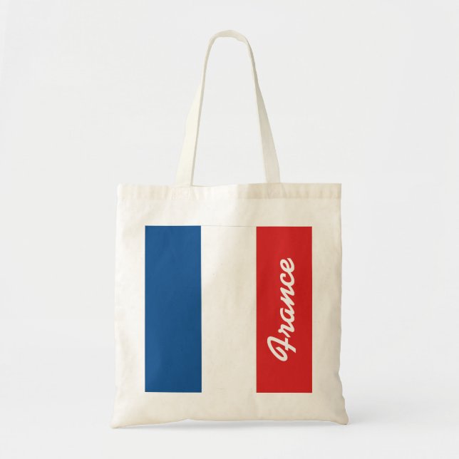 Flag of France Tote Bag (Front)
