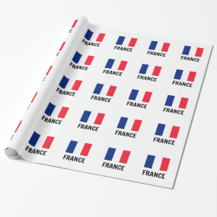 Flag of France Wrapping Paper