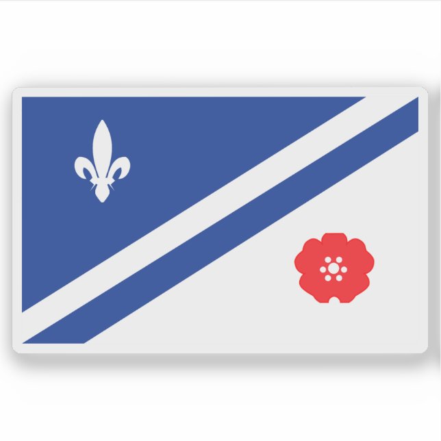 Flag of Franco-Albertans, Francophone Canada (Front)