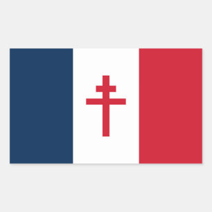 Flag of Free France Sticker