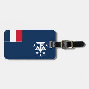 Flag of French Antarctic and Antarctic Lands Luggage Tag
