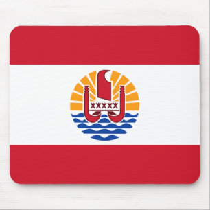 Flag of French Polynesia Mousepad