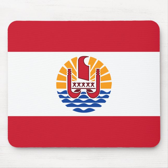 Flag of French Polynesia Mousepad (Front)