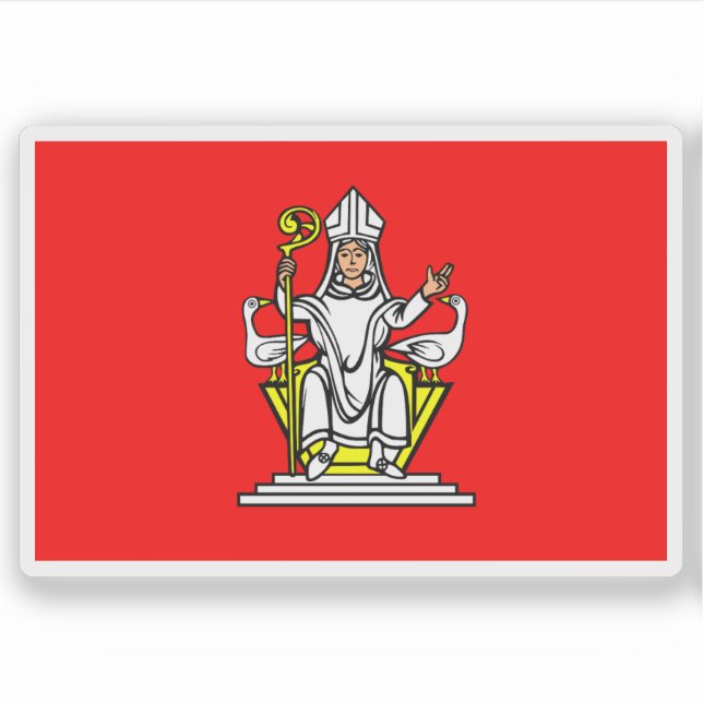 Flag of Frenštát pod Radhoštěm, Czech Republic (Front)