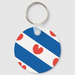 Flag of Friesland Keychain