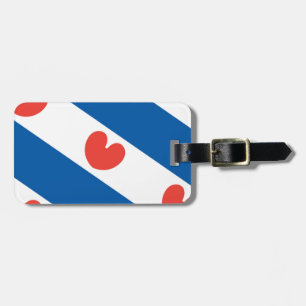 Flag of Friesland Luggage Tag