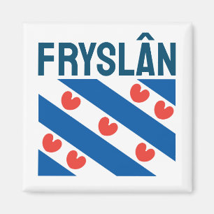 Flag of Friesland Magnet