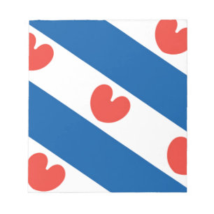 Flag of Friesland Notepad