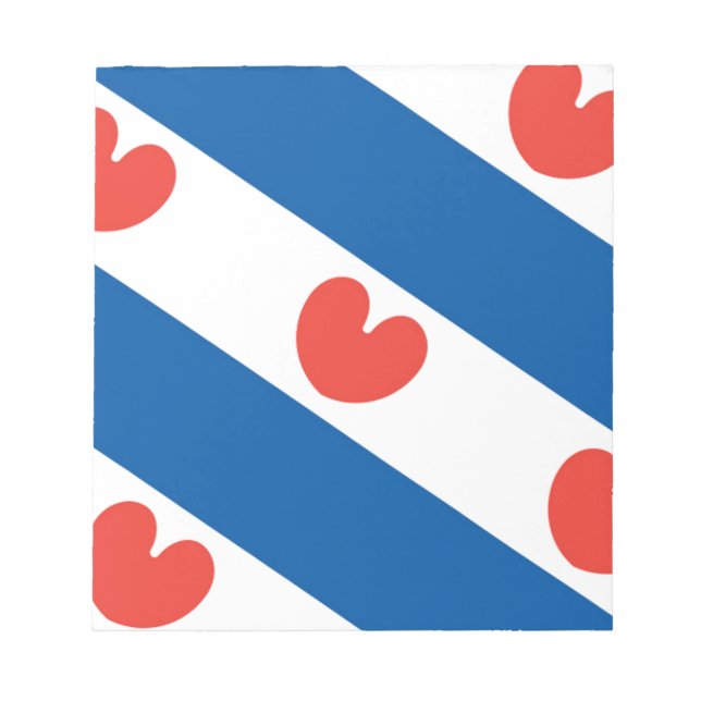 Flag of Friesland Notepad (Front)