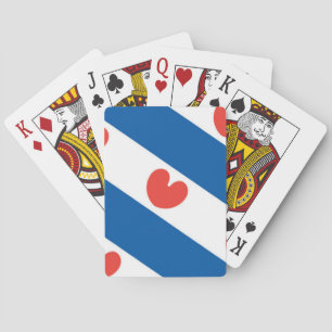 Flag of Friesland Playing Cards