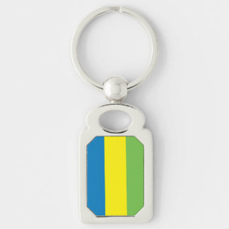 Flag of Gabon Keychain