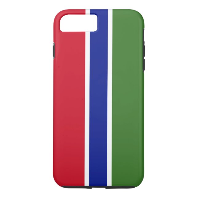 Flag of Gambia Case-Mate iPhone Case (Back)