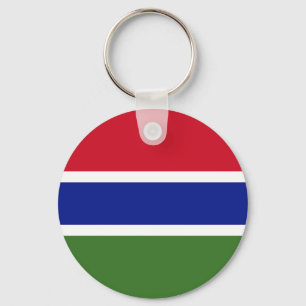 Flag of Gambia Keychain
