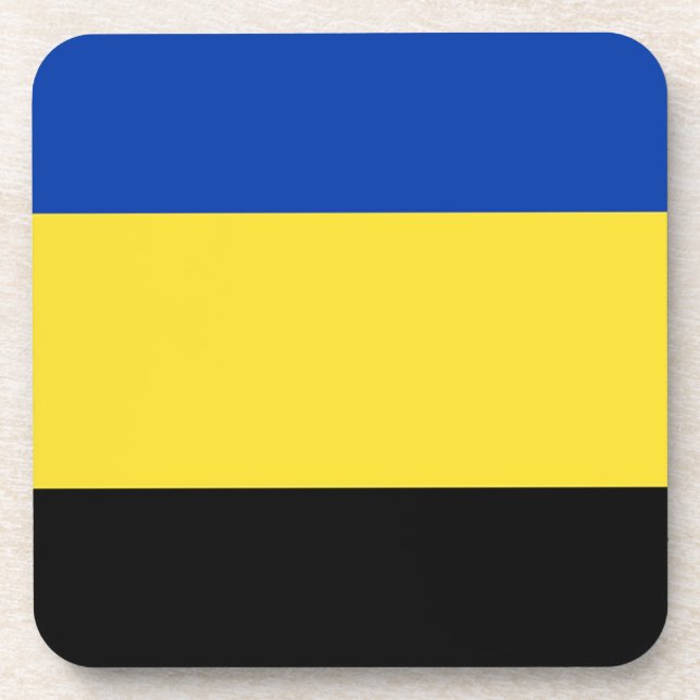 Flag of Gelderland Coaster (Front)