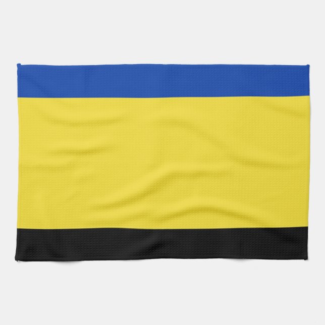 Flag of Gelderland Kitchen Towel (Horizontal)