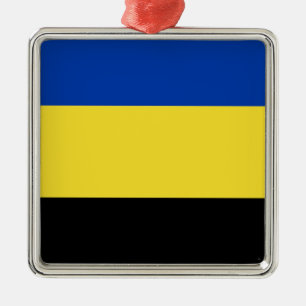 Flag of Gelderland Metal Ornament