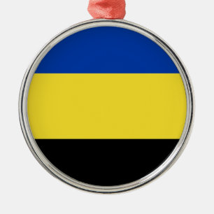 Flag of Gelderland Metal Ornament