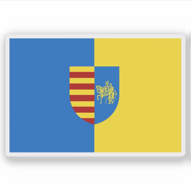 Flag of Genk, Belgium (Front)