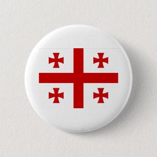 Flag of Georgia 2 Inch Round Button