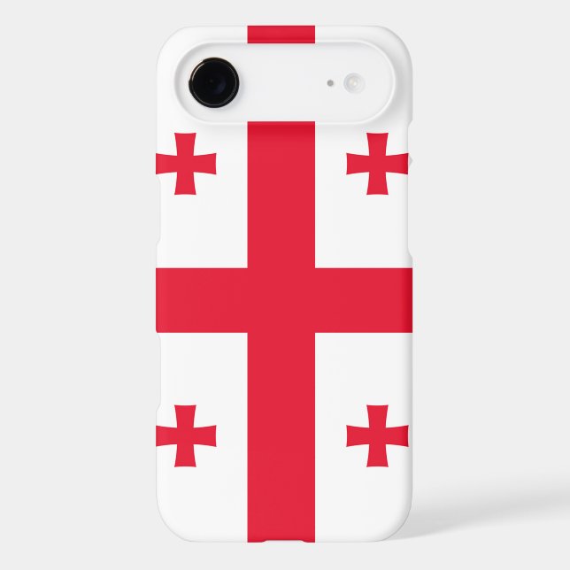 Flag of Georgia Case-Mate iPhone Case (Back)