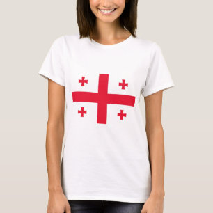 Flag of Georgia (Country) T-Shirt