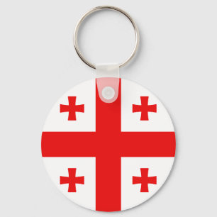 Flag of Georgia Keychain