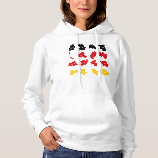 Flag of German States Hoodie (Front)