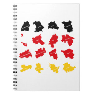 Flag of German States Notebook