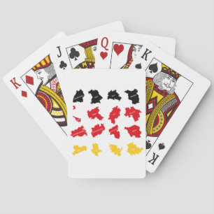 Flag of German States Playing Cards