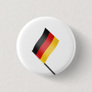 Flag of Germany 1 Inch Round Button