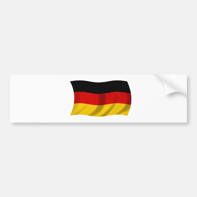 Flag of Germany Bumper Sticker (Front)