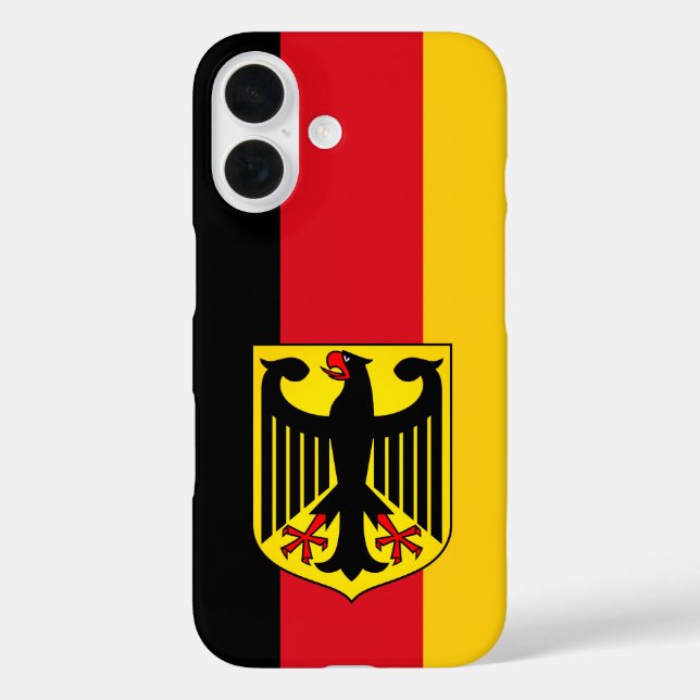 Flag of Germany Case-Mate iPhone Case (Back)