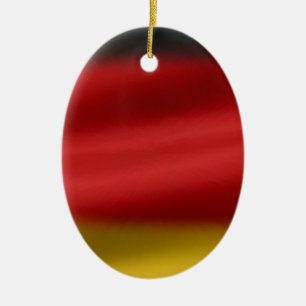 Flag of Germany Ceramic Ornament