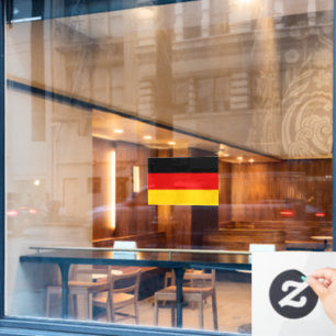 Flag of Germany custom-cut Window Cling