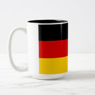 Flag of Germany (Deutschland) Two-Tone Coffee Mug