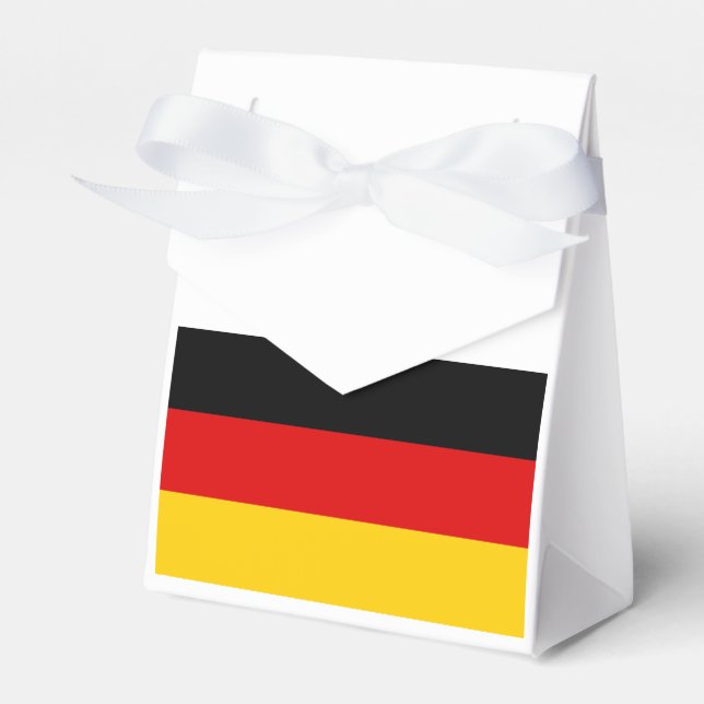 Flag of Germany Favor Box (Front Side)