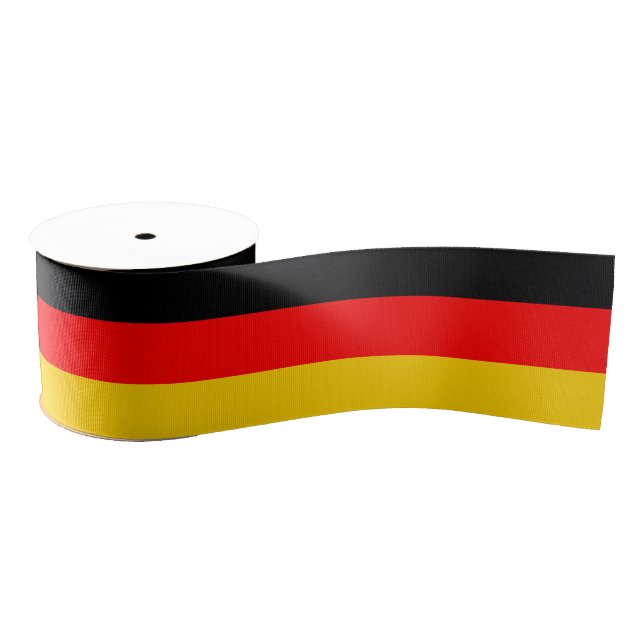 Flag of Germany Grosgrain Ribbon (Spool)