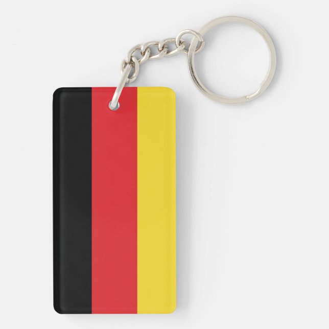 Flag of Germany Keychain (Back)