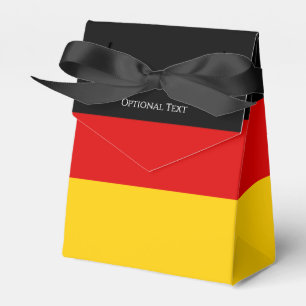 Flag of Germany Schwarz Rot Gold Personalized Favo Favor Box