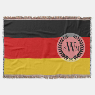 Flag of Germany Throw Blanket