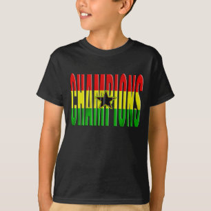 Flag of Ghana Africa 2010 Champions shirts